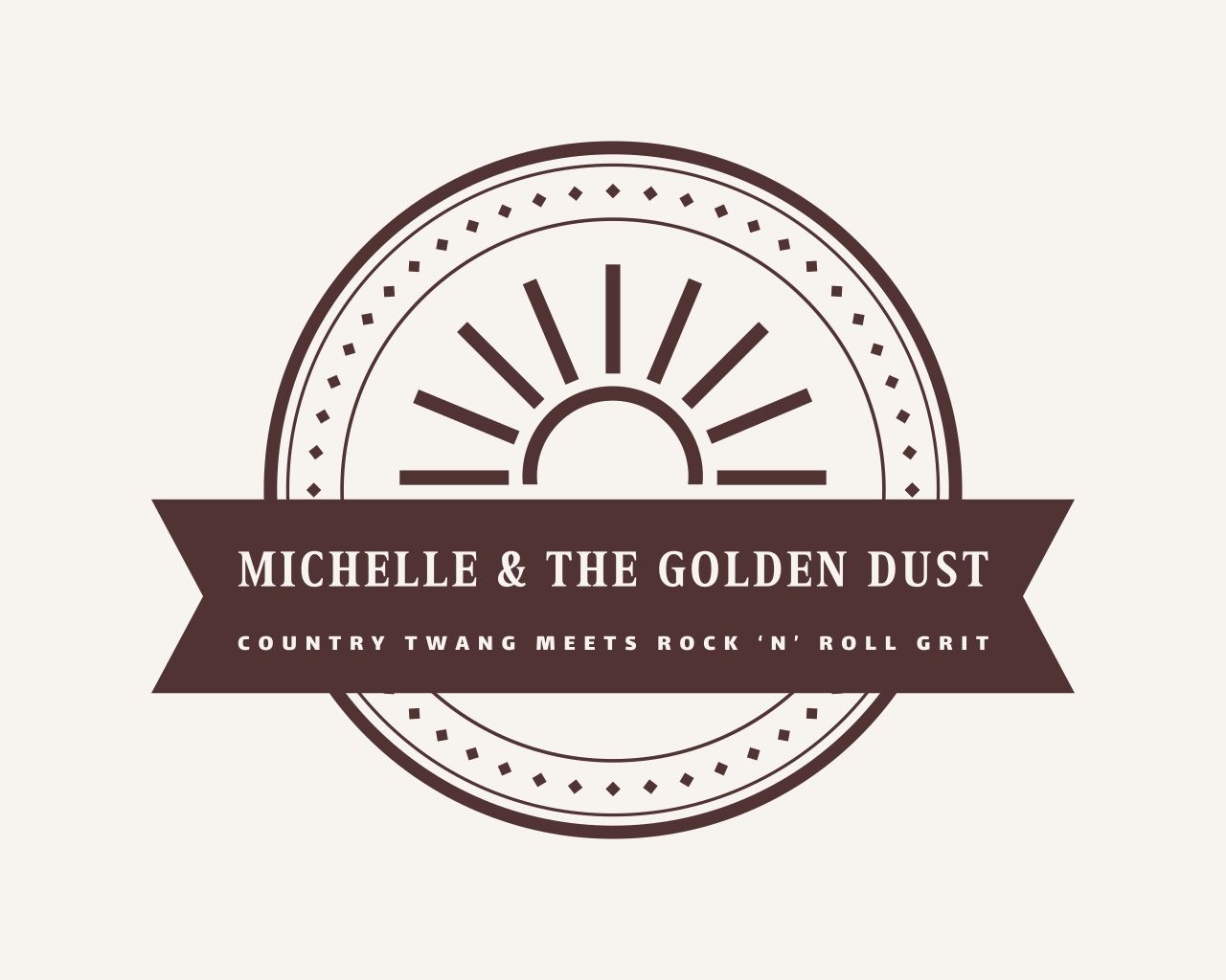 Michelle & The Golden Dust logo